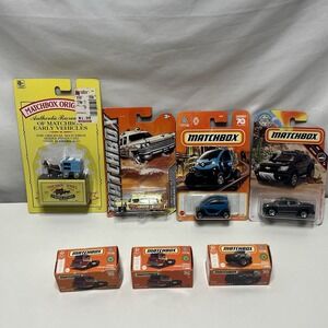 Original Metal Matchbox Lot Of 7 Beach Cadillac Ambulance Collector Box